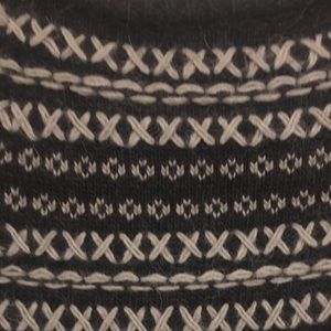 Stambecco Acrylic And Wool Gray Short Sleeve Women Sweater Size Large